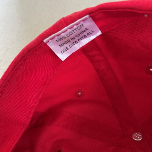 Red Hat Baseball Cap Hat with RedHat Linux Logo - Picture 15 of 15